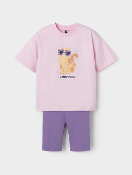 набор футболка+велосипедк